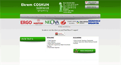 Desktop Screenshot of ekremcoskun.com