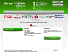 Tablet Screenshot of ekremcoskun.com